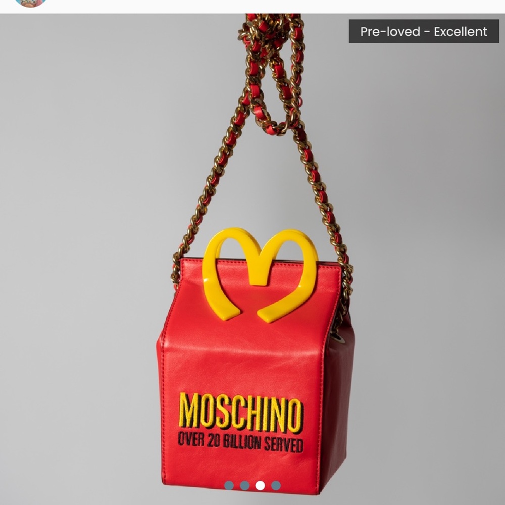 Mc Donald’s moschino I bag